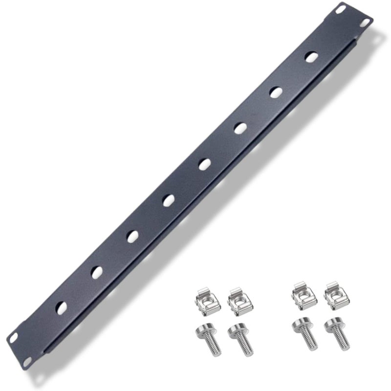 RhymKawa Universal 8-Port Antenna Distribution System for Wireless Microphone Receivers Installing on 1U 19" Audio Rack Mount Kit - Image 1